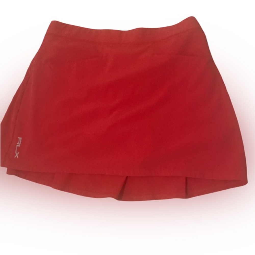 Ralph Lauren Red /Orange Skort - S red , poly spandex